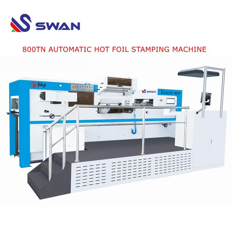 Paper Automatic Hot Foil Stamping Machine 7500s/H Die Cutting Machine